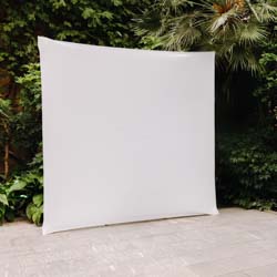 Hintergrund weiss 2,5mX2,5m | inkl. Stative25 €